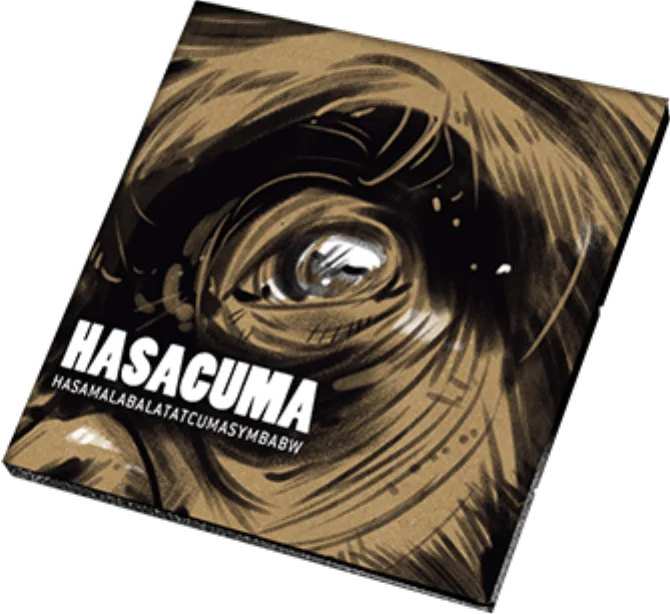Das HASACUMA-Album im aufgeklappten CD-Cover